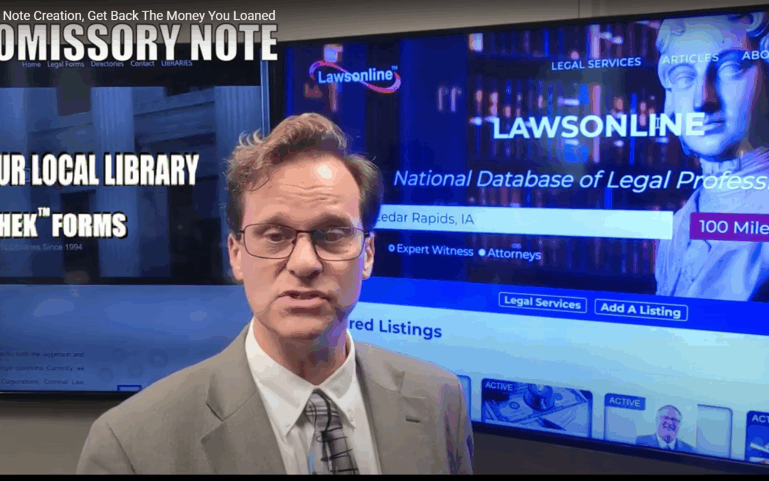 Creating A Promissory Note To Protect Your Loans.™